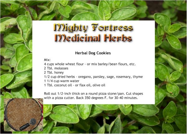 Herbal Dog Cookies